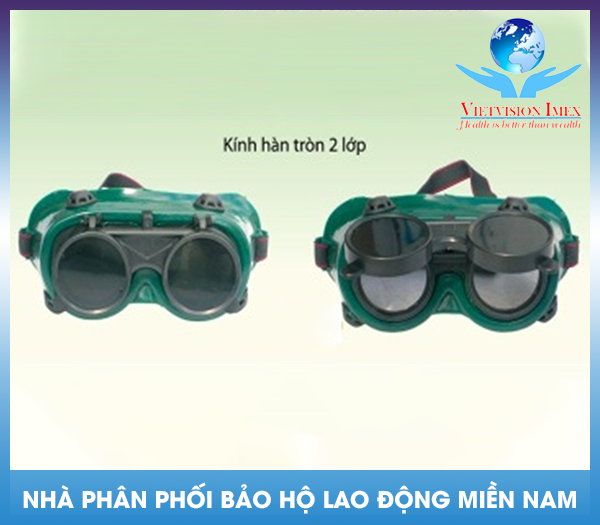 Kính hàn tròn 2 lớp
